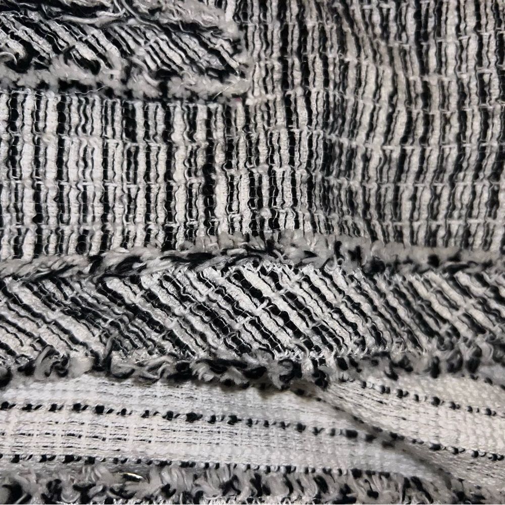 Rebecca Taylor Black and White Tweed Jacket - Picture 2 of 8